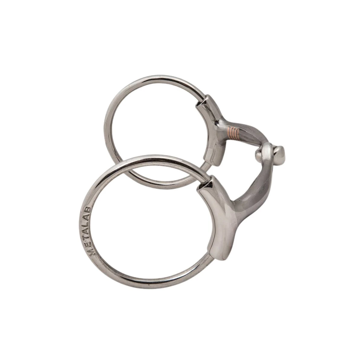Filetto snodato antisgancio Bernard Fonck 12 mm - Metalab - 13 cm