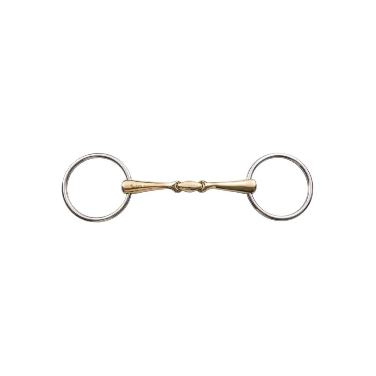 Filetto Umbria Equitazione Loose Ring Double Joint Bent Joint 16 mm