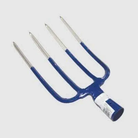 Forca Vanga 4 denti quadrangolari con manico 130 cm - Exstra