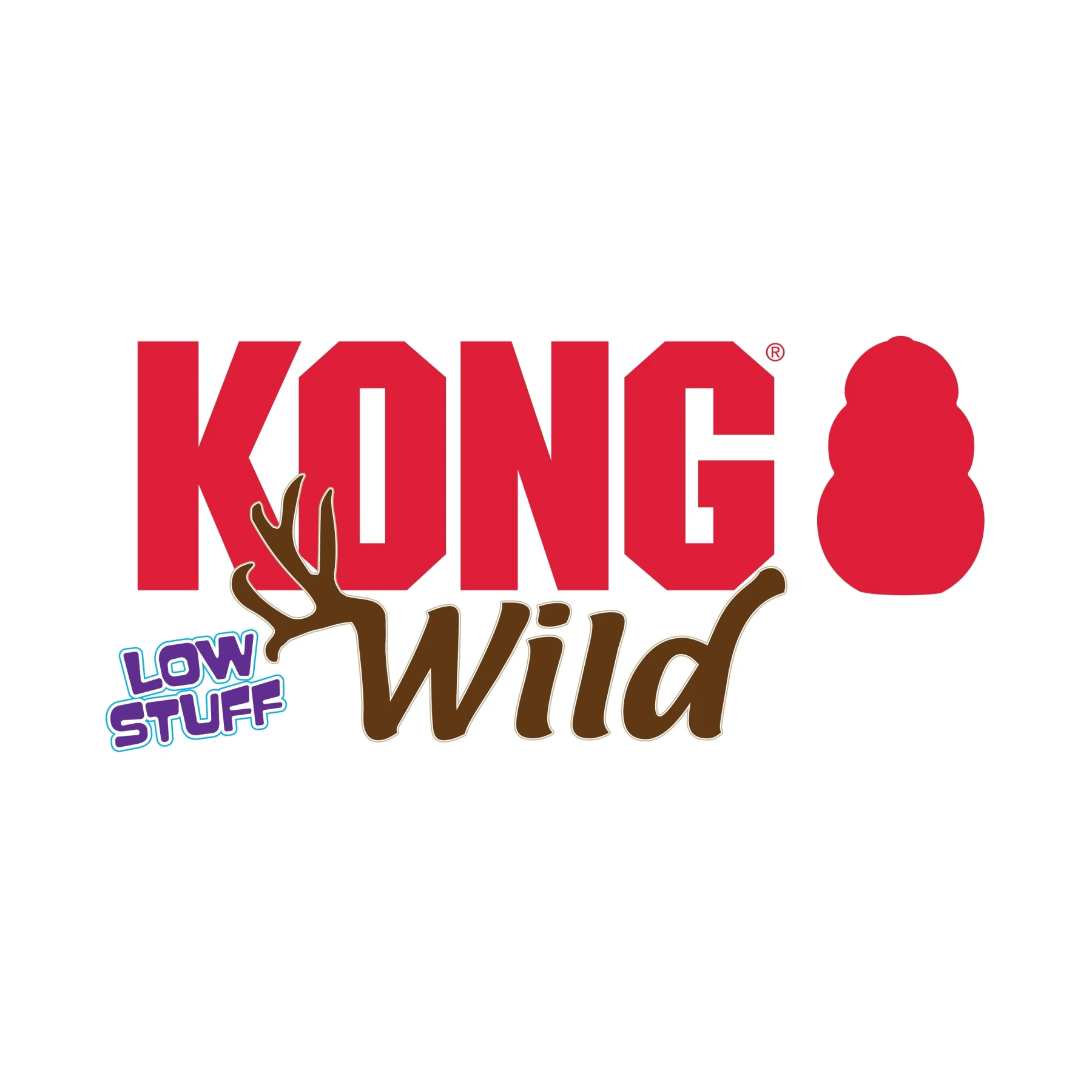 KONG Gioco per cani Wild low stuff Coniglio - M - Foto 4