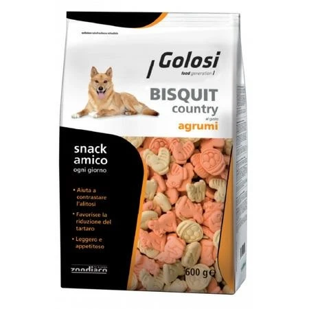 Golosissimi Biscotti Country Agrumi 600g - GOLOSI