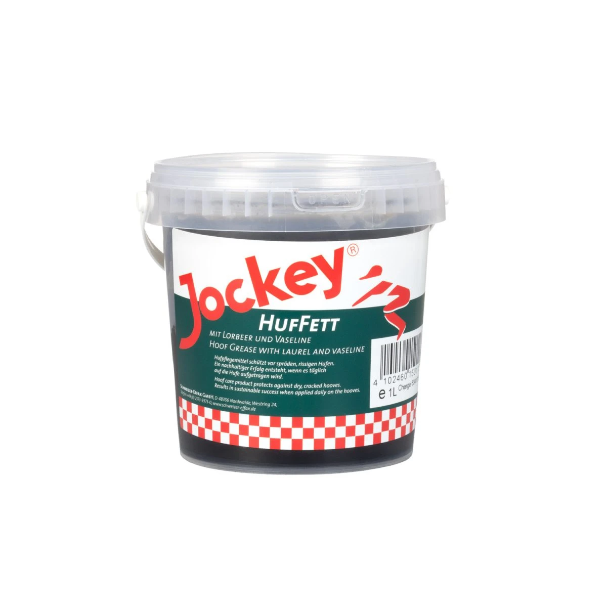 Grasso per Zoccoli Jockey 1 kg - Nero - foto 2