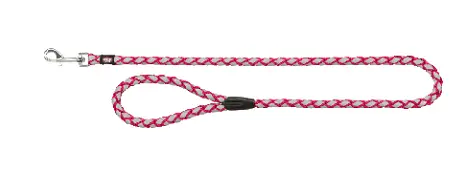 Guinzaglio Cavo Reflect Treccia Trixie - Corallo / L-XL