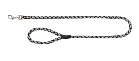 Guinzaglio Cavo Reflect Treccia Trixie - Nero / S-M