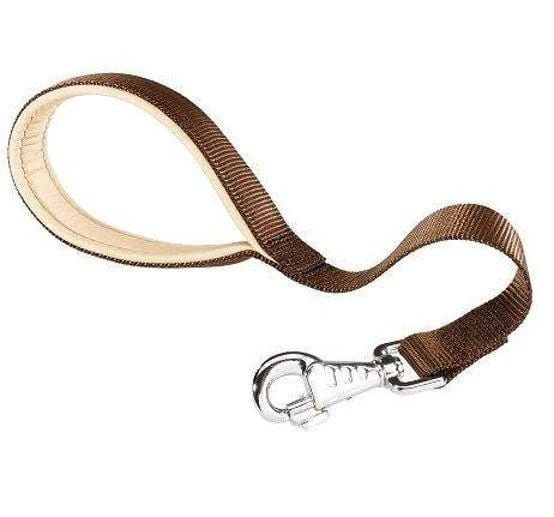 Guinzaglio corto per cani Ferplast Daytona GM25/45 marrone con maniglia imbottita