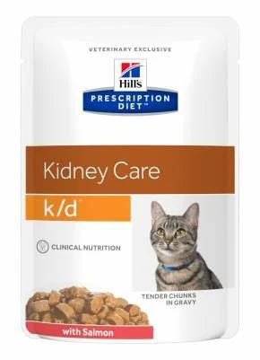 Hill's k/d Gatto Buste Salmone 12 x 85 g