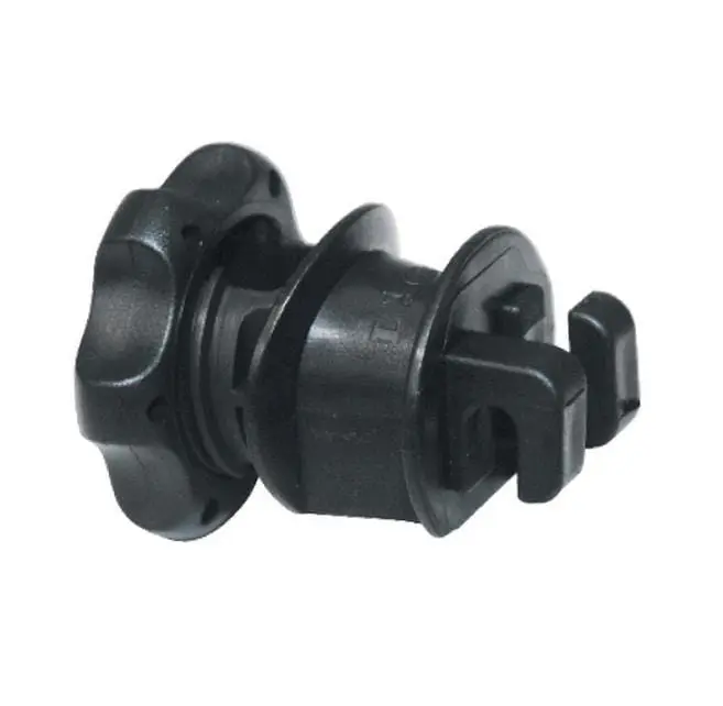 Isolatori per Filo e Corda elettrica Isobloc paletto fino 14 mm - 25 pz - Lacme