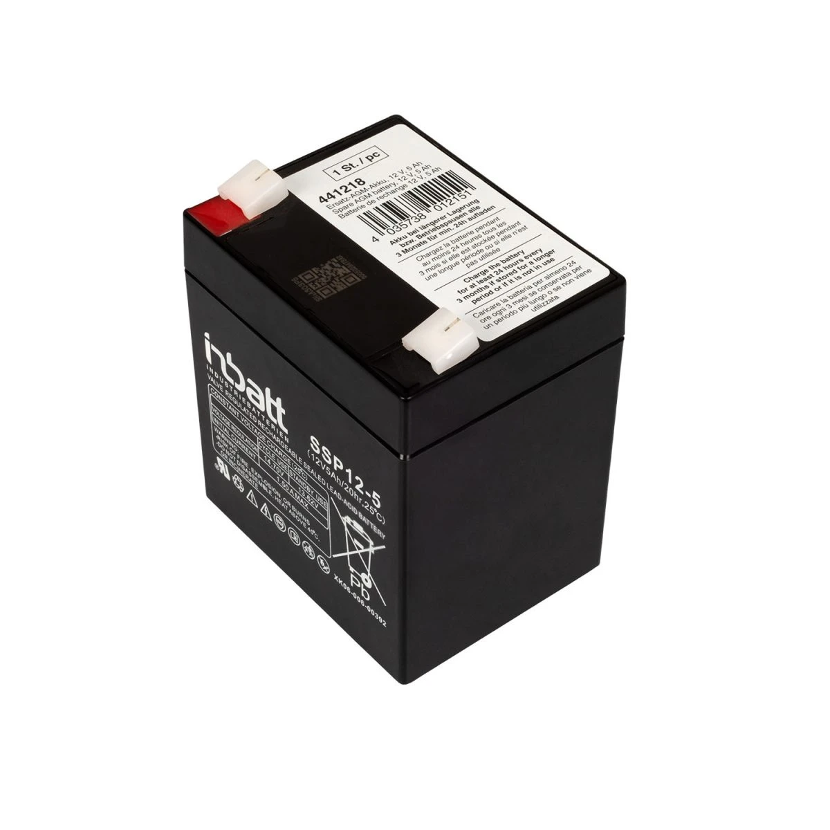 Kerbl Batteria a secco 12V 5Ah - foto 3