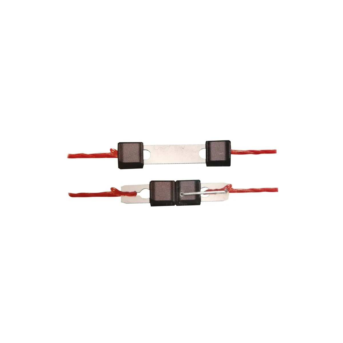 Kerbl Litzclip - Giunzioni per corda elettrica fino a 3 mm, kit 10 pz