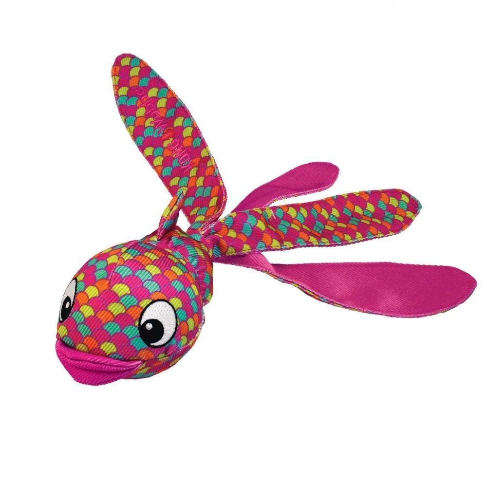 KONG Wubba Finz - Pesce colorato con code flessibili - Foto 1