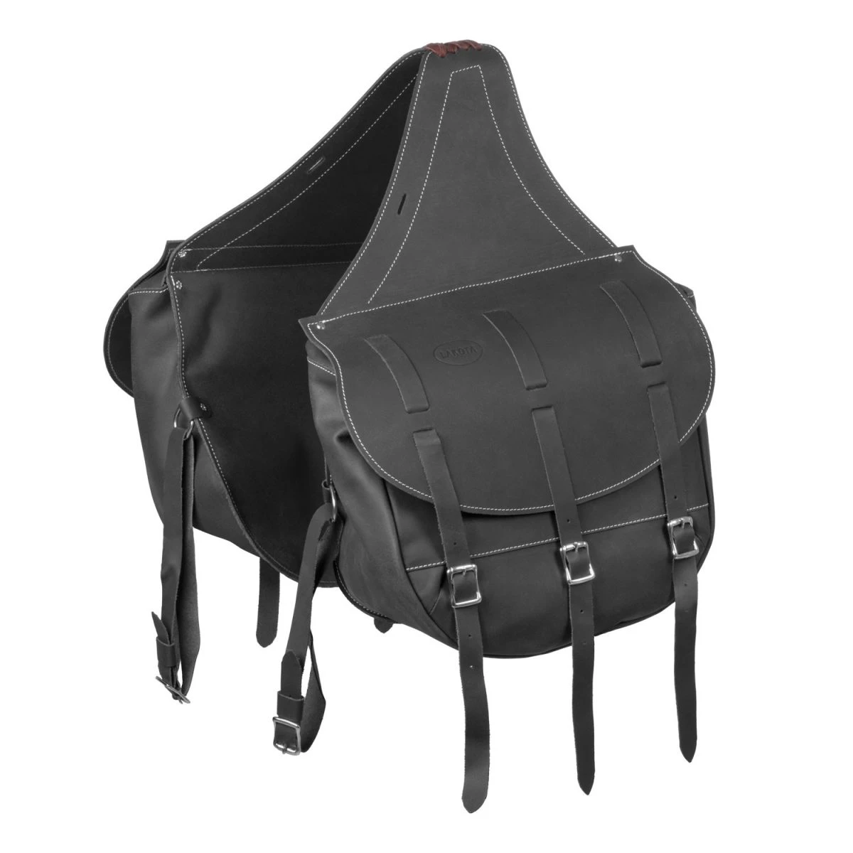 Lakota Bisaccia in pelle di vitello con chiusura a 3 lacci