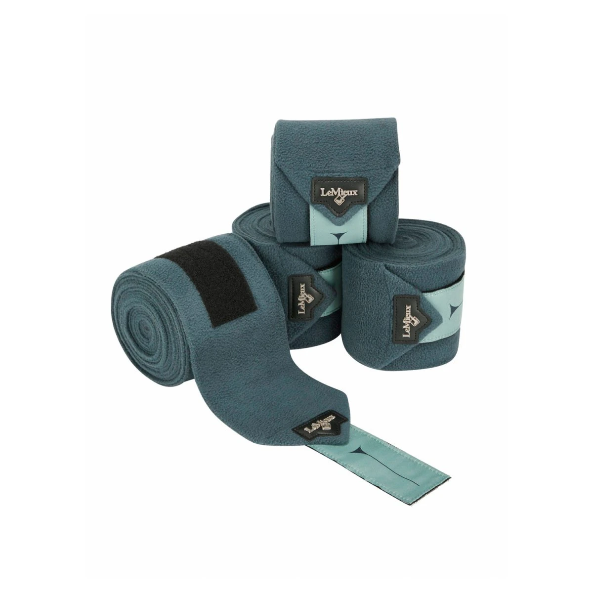LeMieux Loire Bende Polo Petrol - Set da 4 - Full