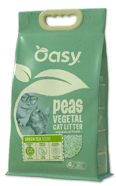 Lettiera agglomerante ai Piselli in pellet Oasy - varie profumazioni - Foto 1