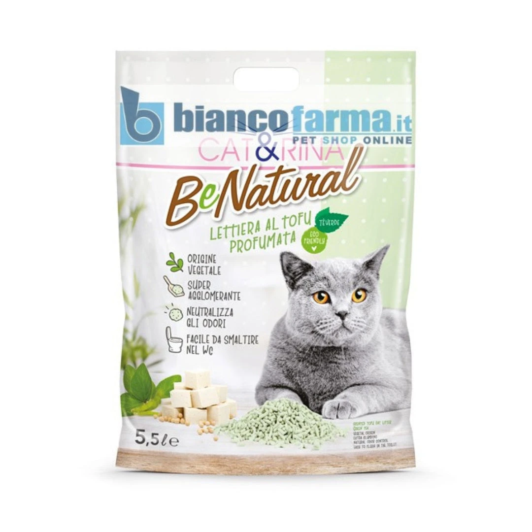 Lettiera tofu agglomerante pellet Cat&rina BeNatural - 5,5 Lt - Foto 4
