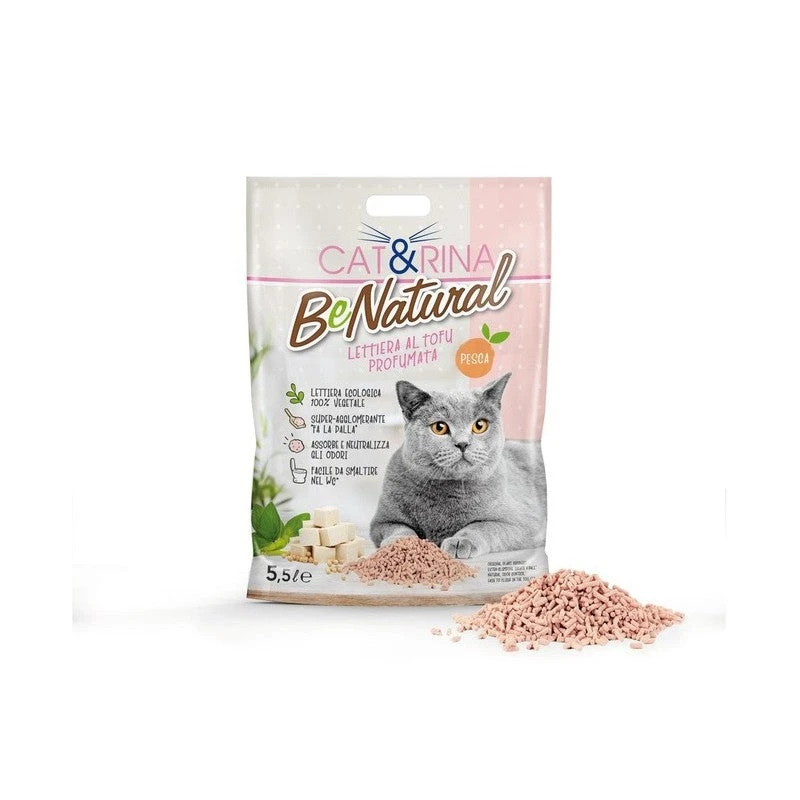 Lettiera tofu agglomerante pellet Cat&rina BeNatural - 5,5 Lt - Foto 7