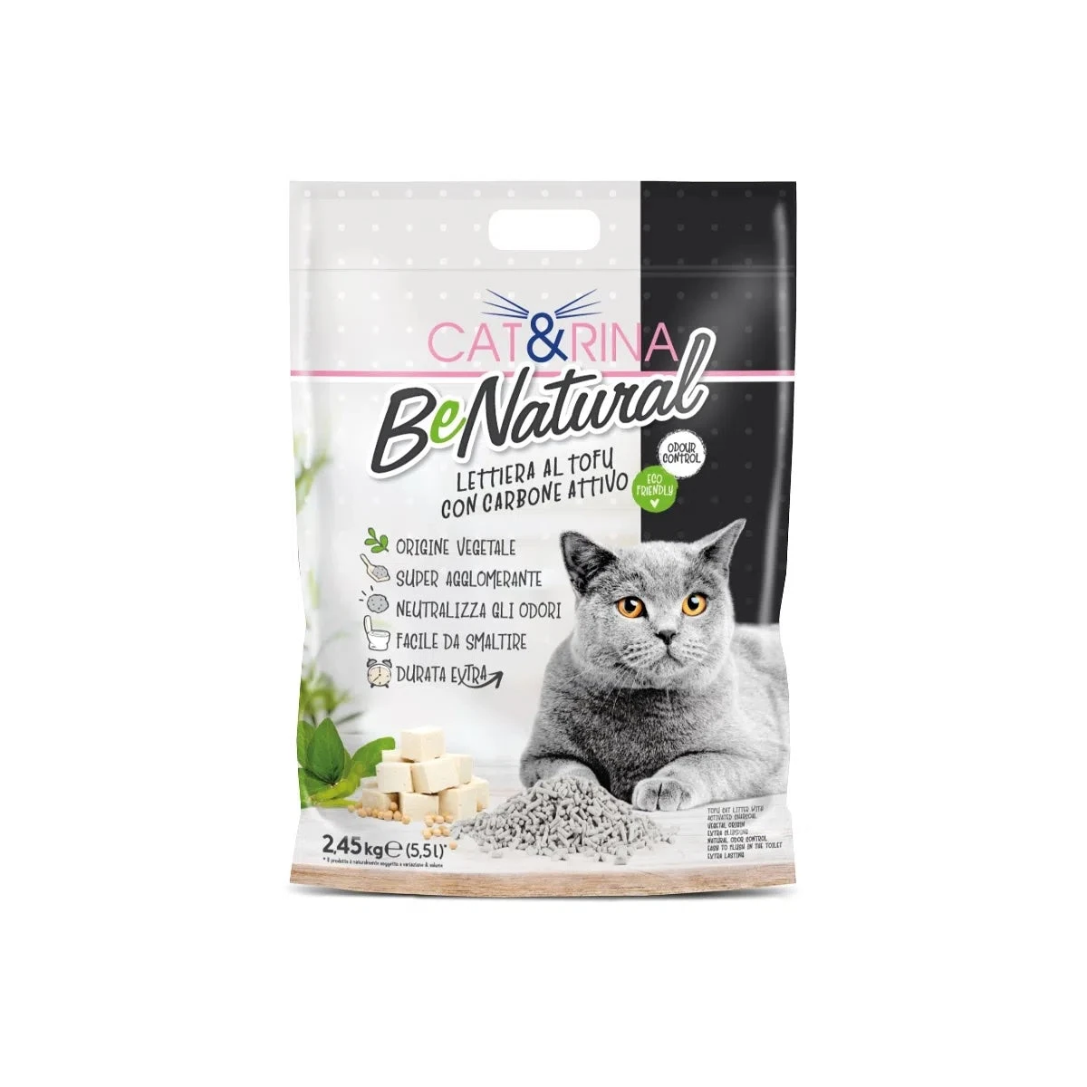 Lettiera tofu agglomerante pellet Cat&rina BeNatural - 5,5 Lt - Foto 8