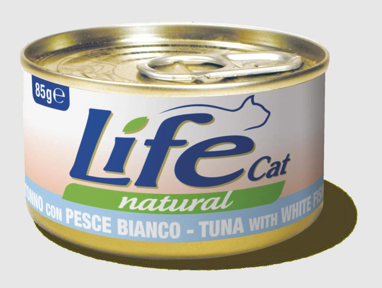 Lifepet Lifecat New Tonno e Pesce Bianco 85 g