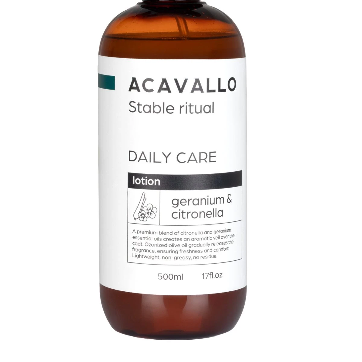 Lozione spray citronella, neem e ozono Acavallo 500 ml - 50 cl Citronella Neem Ozono - foto 2