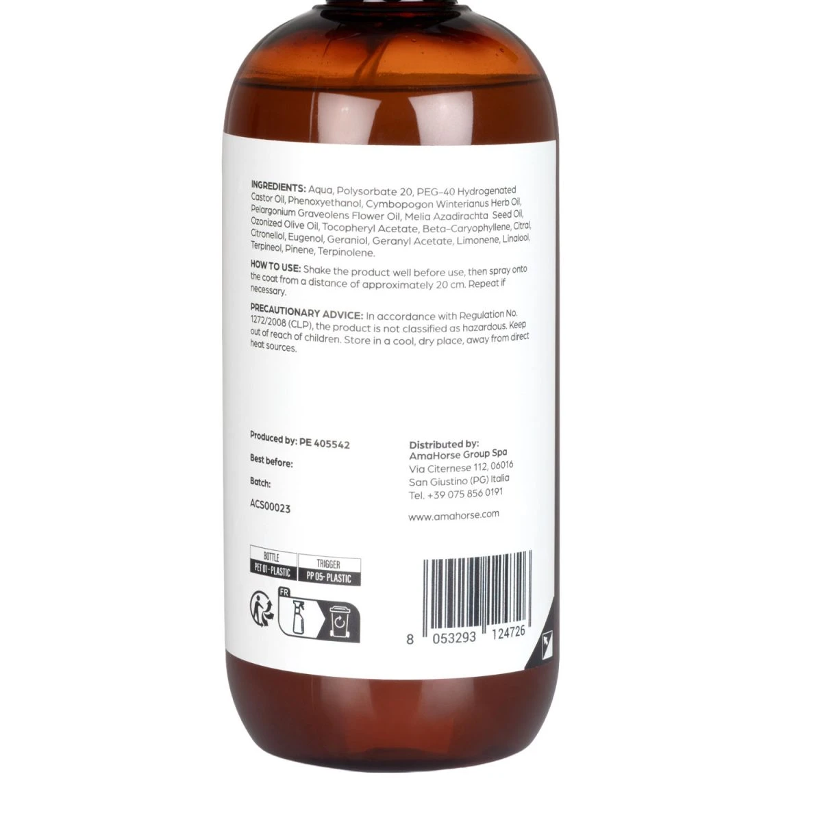 Lozione spray citronella, neem e ozono Acavallo 500 ml - 50 cl Citronella Neem Ozono - foto 3