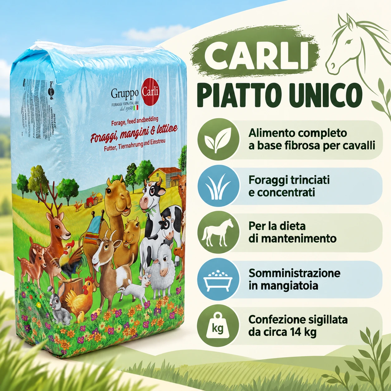 Carli Piatto Unico - alimento completo e caratteristiche
