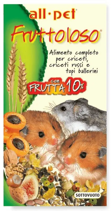 Mangime per Criceti Fruttoloso - 700 gr - All-Pet