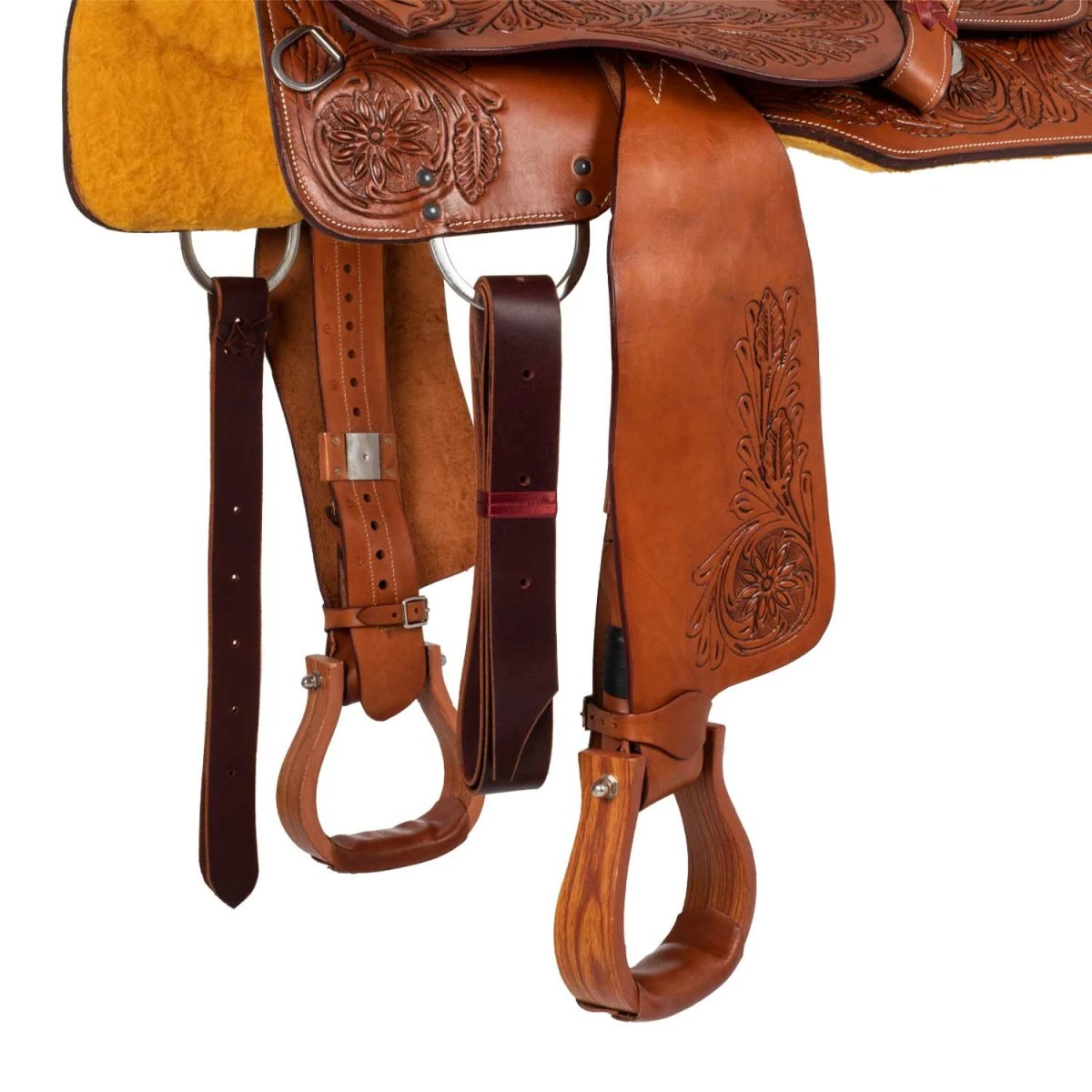 McBryan Sella Team Penning Flower - 17" Castagna - foto 6