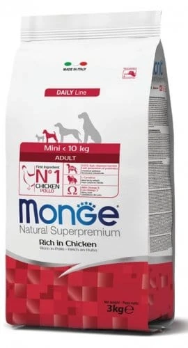Monge Superpremium Mini Adult per cani - Pollo - Foto 3
