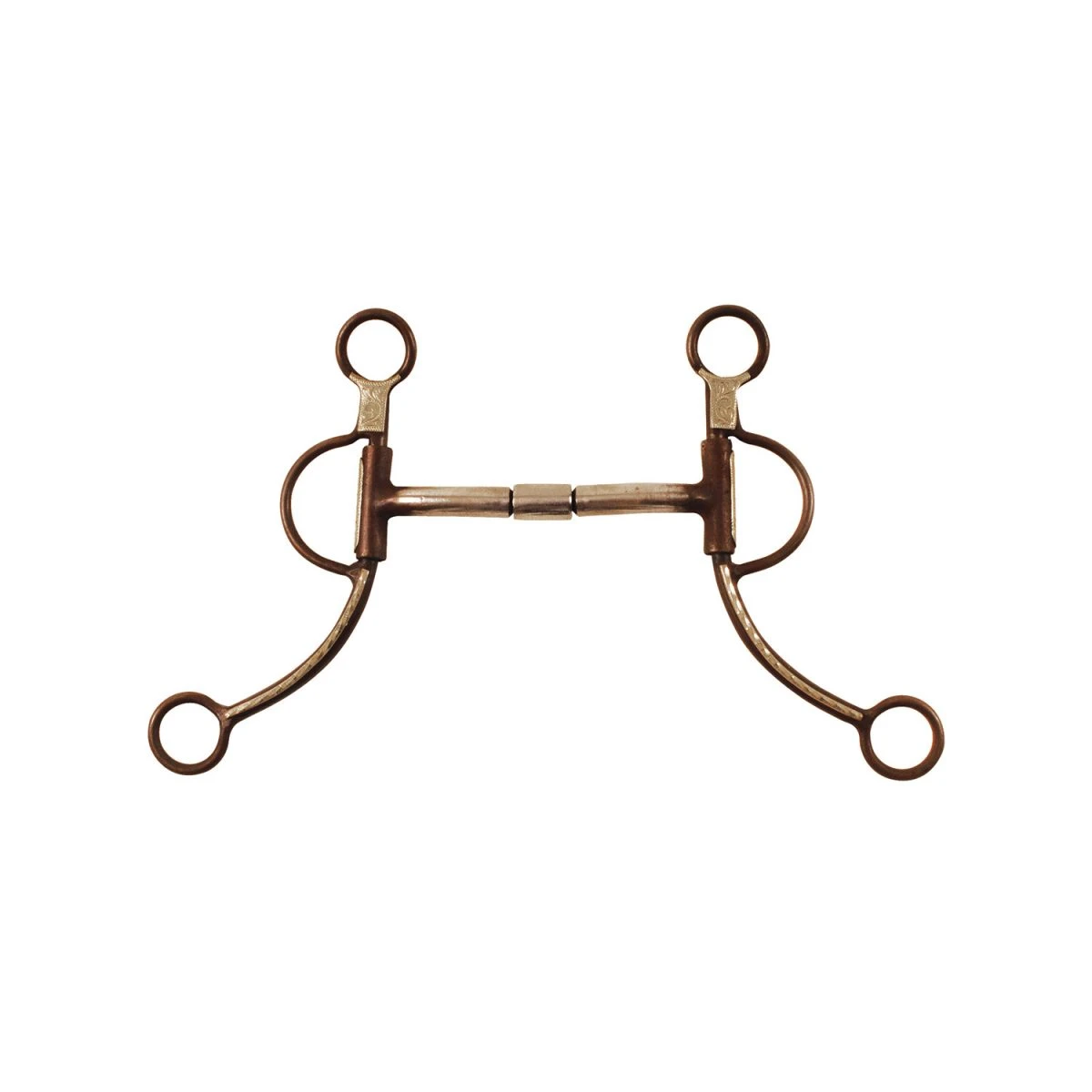 Morso western semisnodo in ferro brunito Pool's – aste lunghe