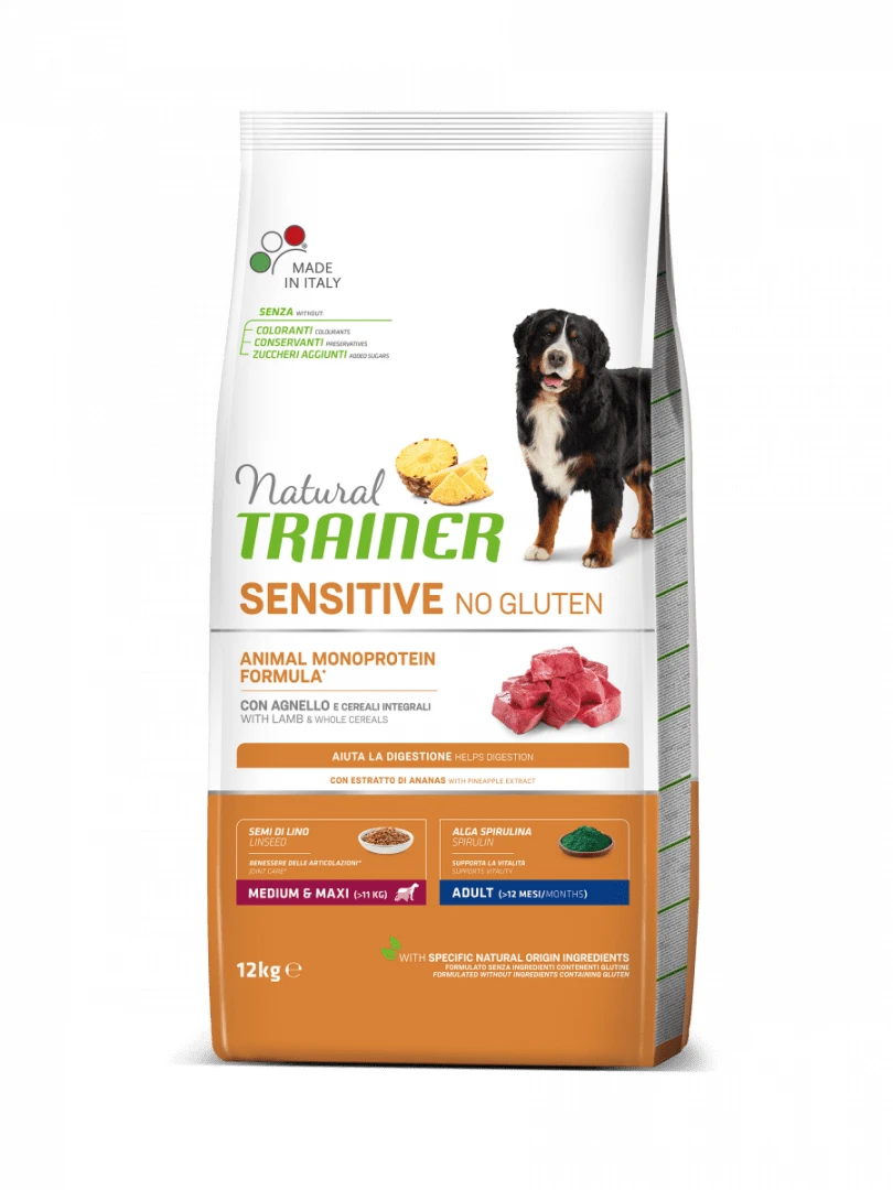 Natural Trainer Sensitive adult medium/maxi all'Agnello - Foto 2