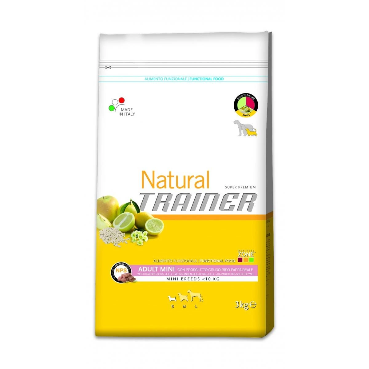 Natural Trainer Small & Toy al Prosciutto - 7 kg - Foto 1