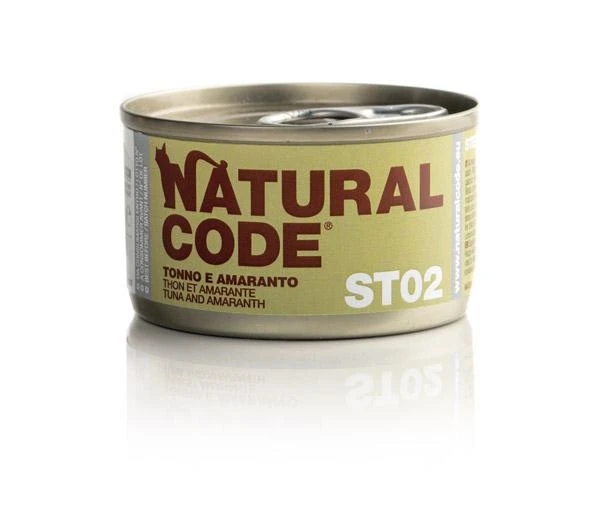 Naturalcode Steril Tonno e Amaranto per Gatto 85 g