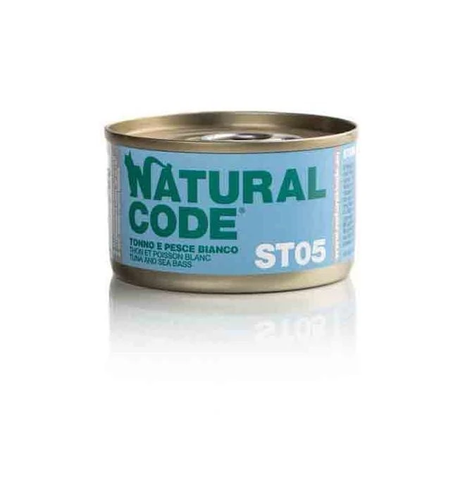 Naturalcode Steril Tonno/Pesce Bianco 85 g