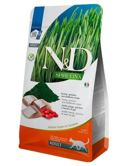 ND Cat Spirulina Kitten Aringa 300g - Farmina