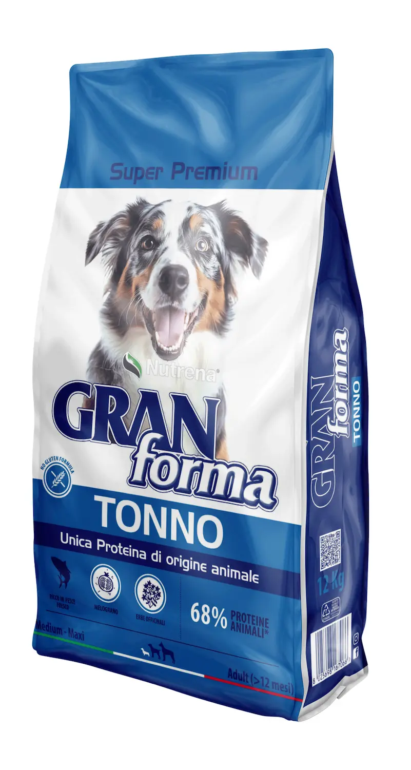Nutrena Gran Forma super premium mono proteico Tonno 12 kg