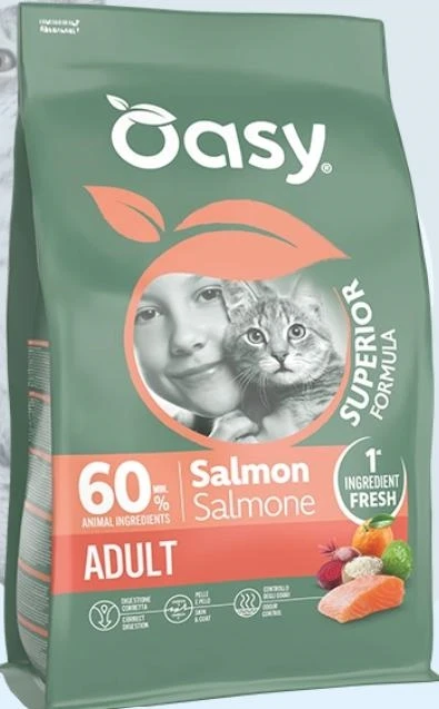 Oasy Cat Superior Sterilized Salmone 300g