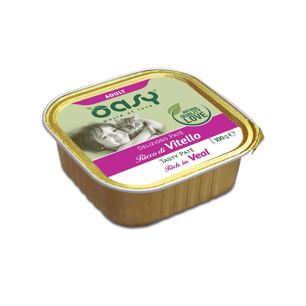 Oasy delizioso Patè umido gatti adulti - Foto 6