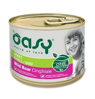 Oasy Dog Small/Mini Cinghiale Gr 200 - OASY
