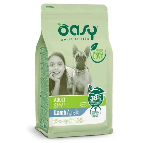 Oasy Lifestage Adult Small Agnello - Foto 1