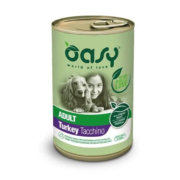 Oasy Patè Lifestage - per cani Adulti - Tacchino