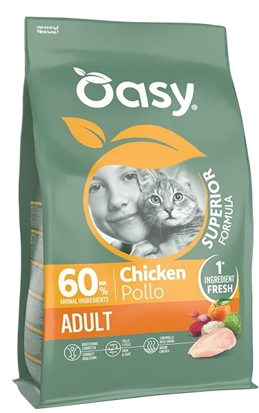 Oasy Superior Formula Adult Pollo - 1,5 kg