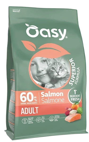 Oasy Superior Formula Adult Salmone - 1,5 kg