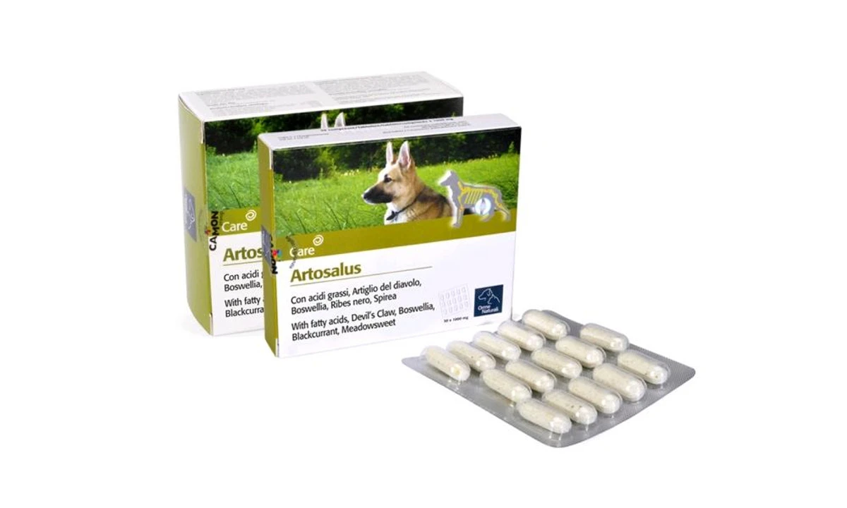 Orme Naturali ARTOSALUS - 60 Compresse per le articolazioni di Cani e Gatti