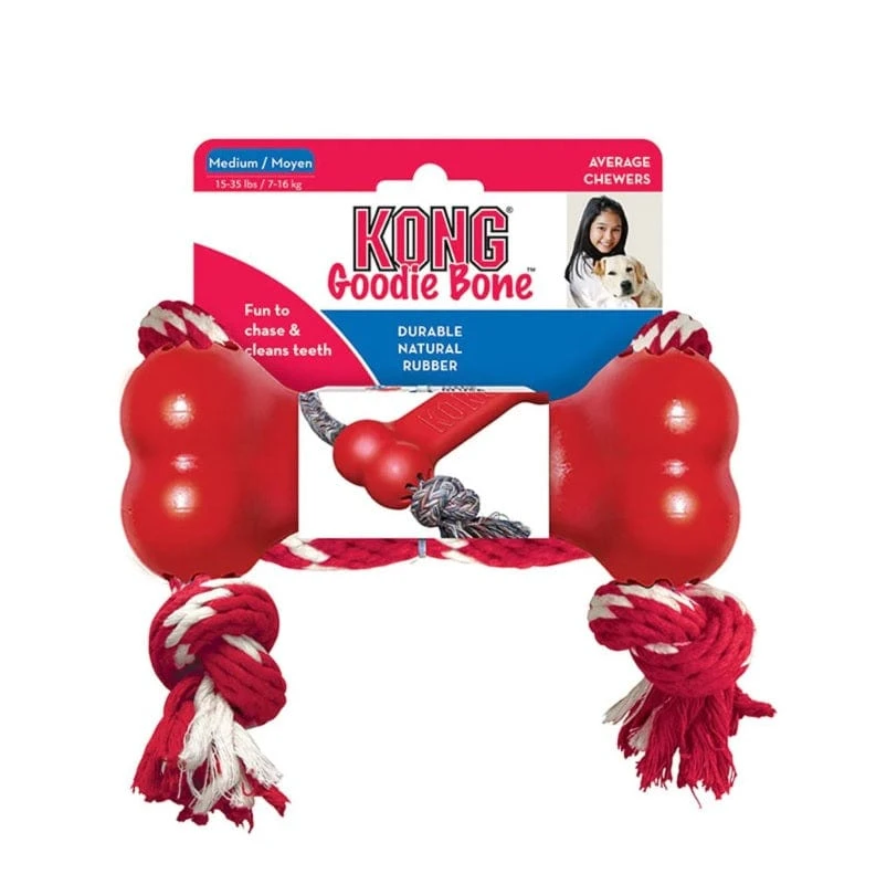 Goodie Bone Kong Osso con corda taglia Medium/Large - Foto 3