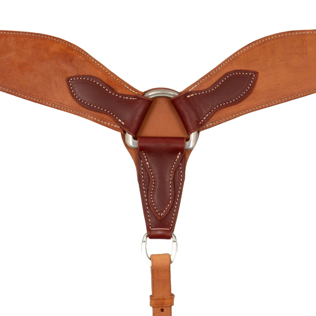 Pettorale Roper Breastcollar - Berlin Custom Leather - Unica Marrone - foto 2