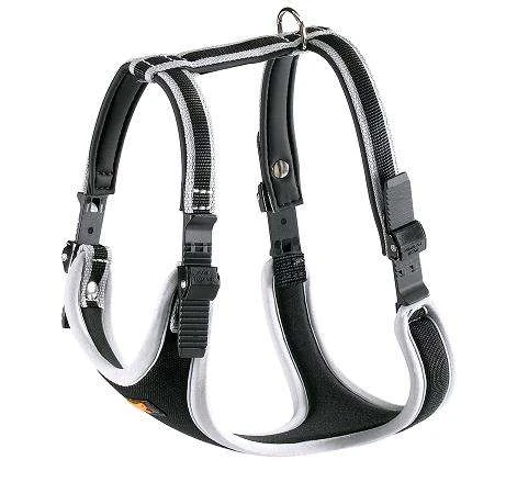 Pettorina cane Ferplast Ergocomfort Linear grigia regolabile