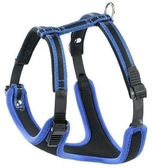 Pettorina Ergocomfort Linear - Ferplast - Blu / Extra Large
