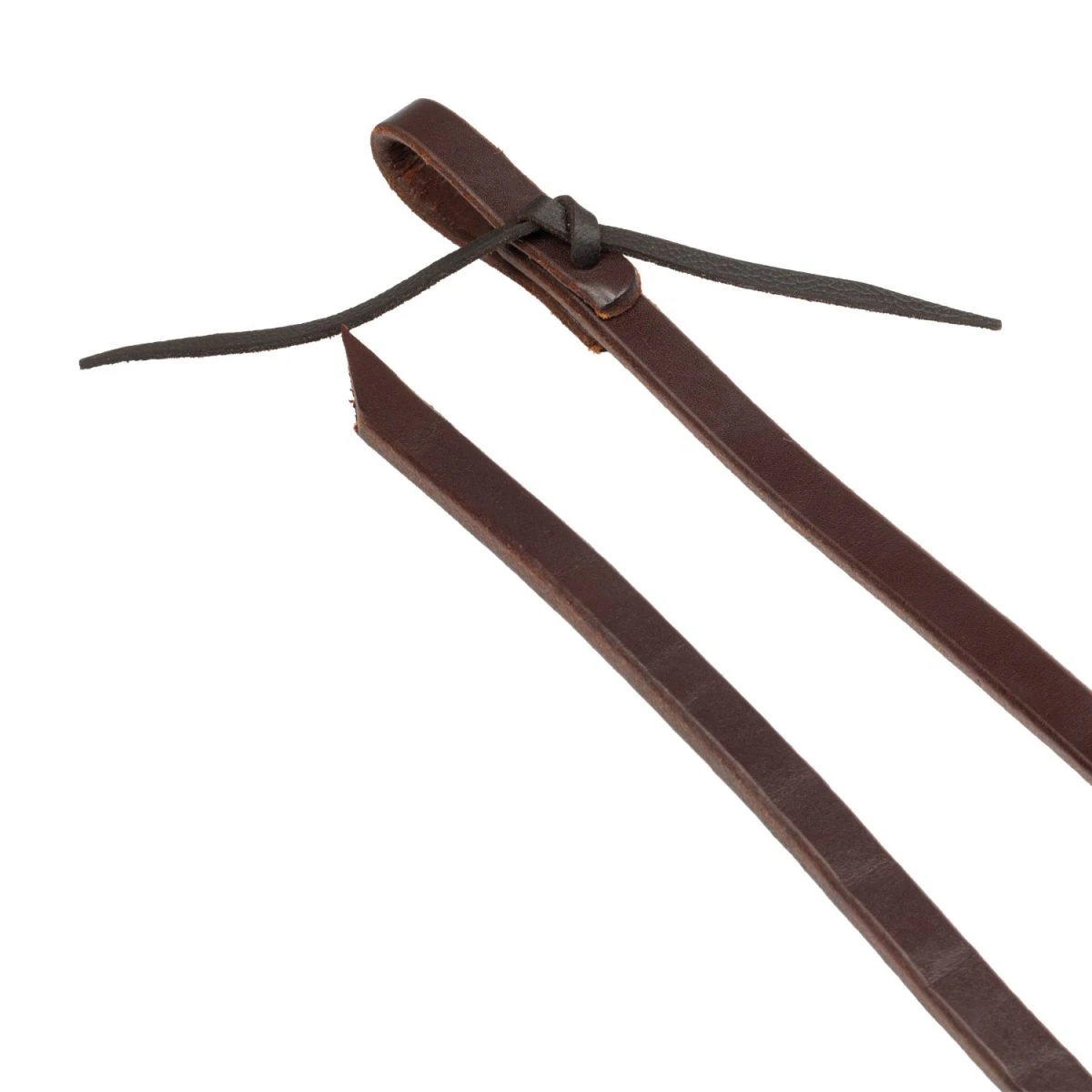 Platinum Pro Waterloop Oiled Reins 5/8 - Redini Western in Cuoio - Unica Oliato - foto 2