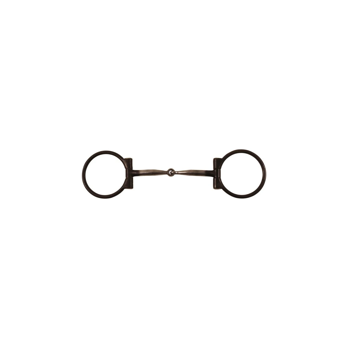 Pool's Filetto a D in ferro brunito con inserti in rame - 12,5 cm