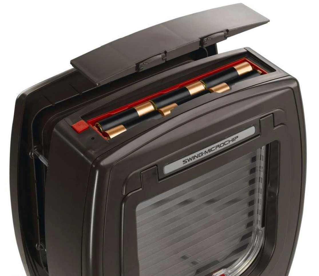 Portina Swing Microchip apertura elettronica - Marrone - per gatti e piccoli cani - Ferplast - Foto 2