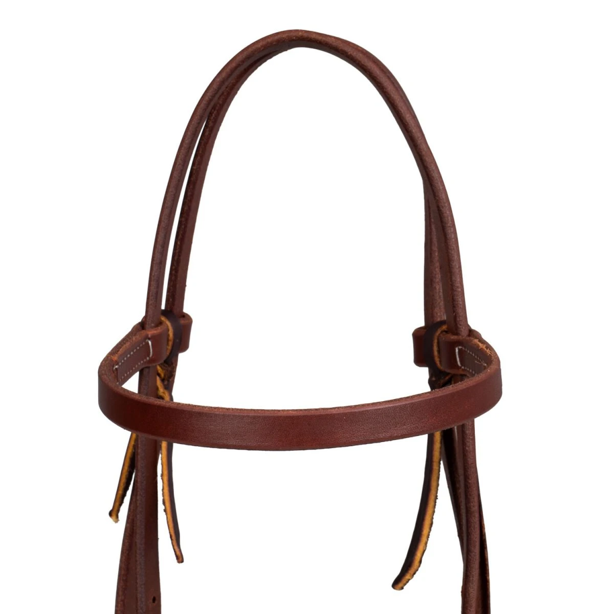 Professional's Choice Testiera Ranch con frontalino in cuoio grezzo 5/8" - Unica Oliato - foto 5